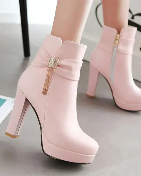 Bota Feminina Cano Médio Ana Clara